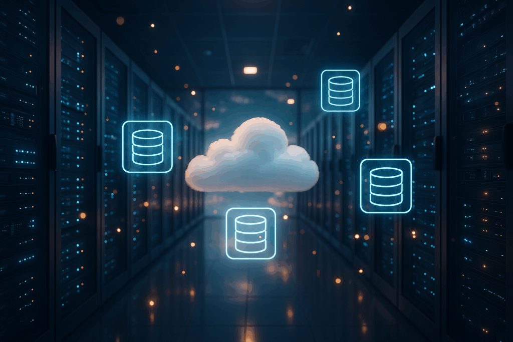 Bases de données sans serveur Cloud Webhosting Avenir