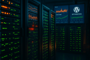 Infrastructure serveur avec charge CPU inégale et surveillance des performances