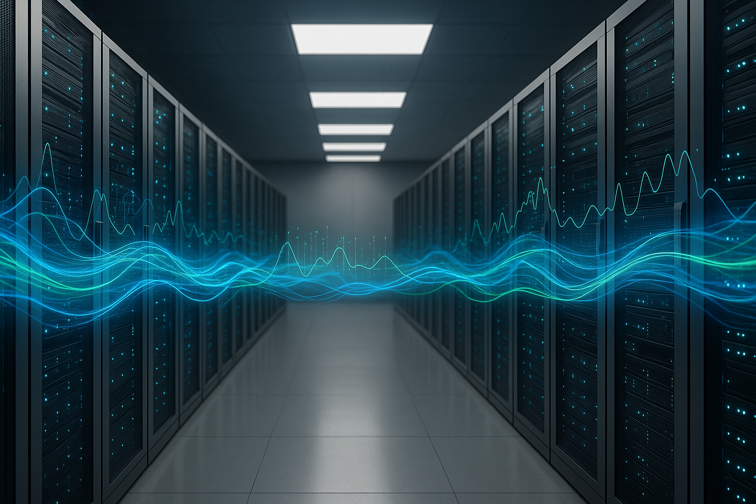 Connexions optimisées aux bases de données dans un centre de données moderne avec mesures visuelles des performances
