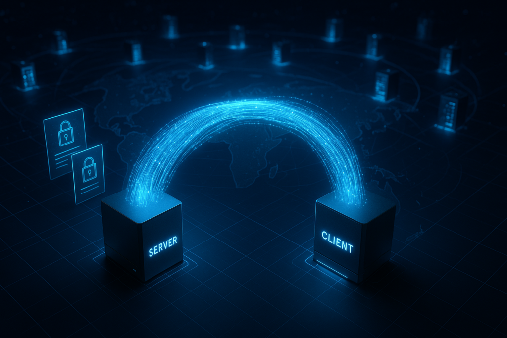 Optimisation des performances TLS Handshake représentée visuellement