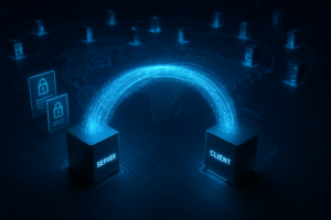 Optimisation des performances TLS Handshake représentée visuellement
