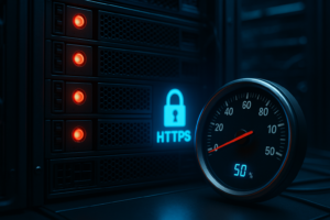 Serveur avec configuration de performance de redirection HTTPS freinée