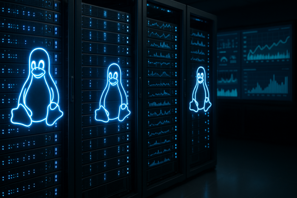 Serveur d'hébergement du noyau Linux avec stabilité et performance