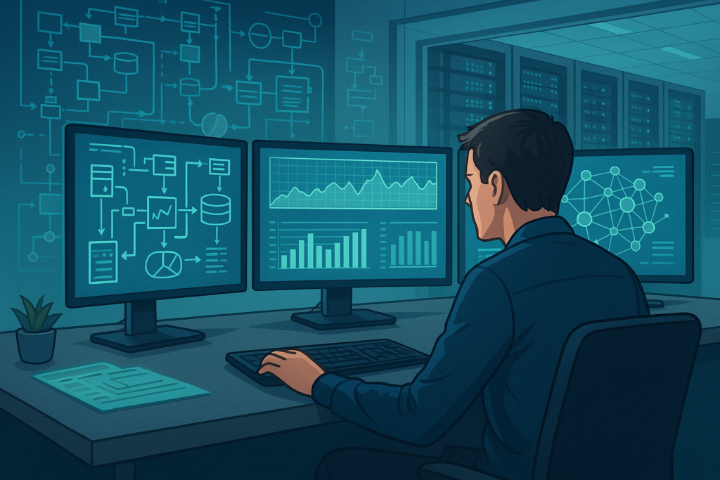 Regard analytique sur le diagnostic des performances d'un site web à l'aide de métriques de données et d'une analyse système