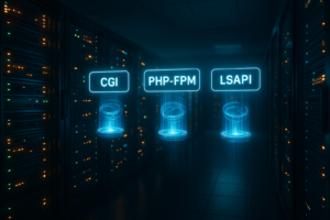 PHP Handler Comparaison CGI FPM LSAPI dans l'hébergement web