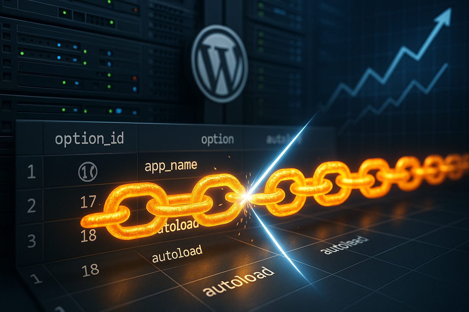 Analyse et optimisation des données de chargement automatique de WordPress présentées visuellement