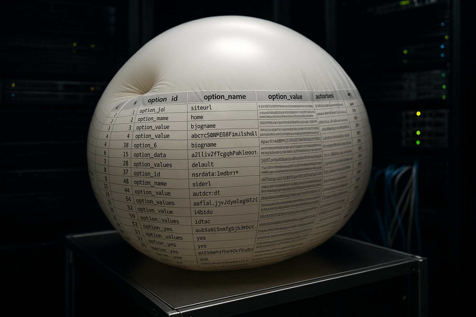 Les données de chargement automatique de WordPress surchargent la table wp_options et ralentissent les performances