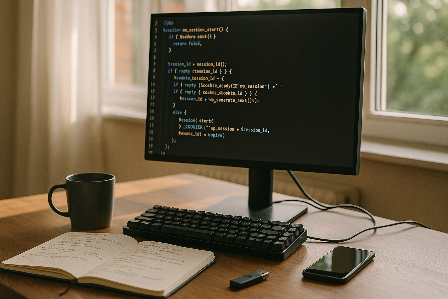 Desk d'analyse pour le diagnostic des sessions WordPress