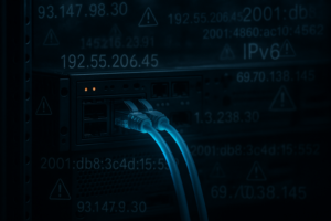 Serveur avec problèmes d'hébergement IPv6 dans un centre de données