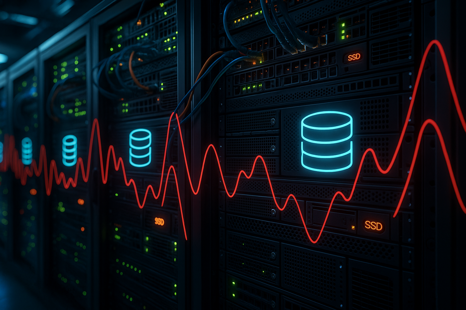 Hébergement Analyse de la latence avec stockage réseau PHP et bottlenecks de base de données