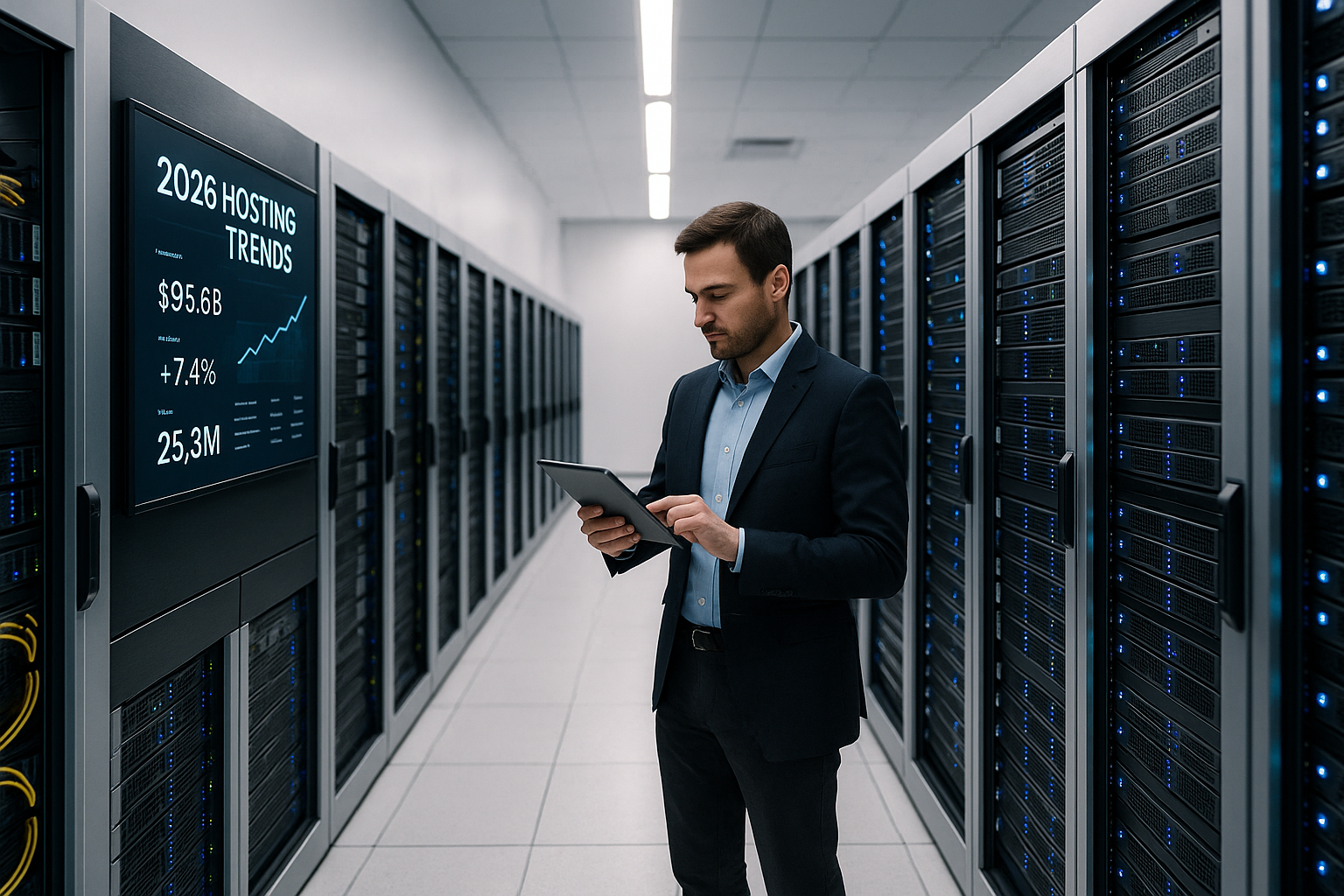 Infrastructure de serveur moderne 2026 : Focus sur les tendances de l'hébergement web
