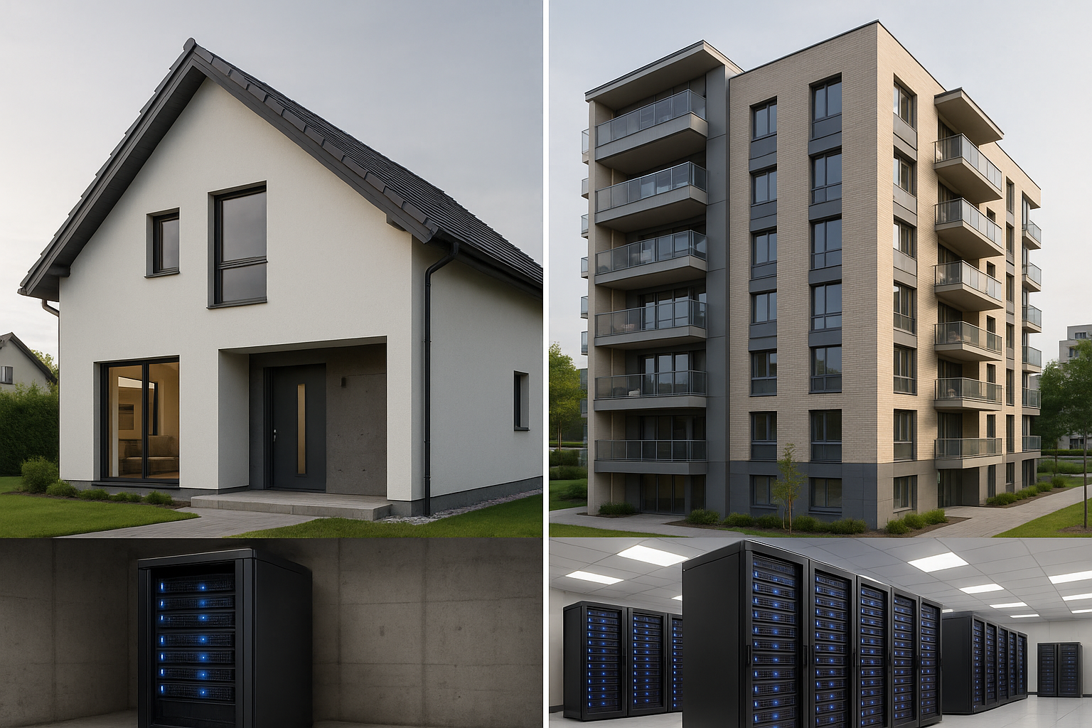 Comparaison entre l'architecture d'hébergement single-tenant et multi-tenant