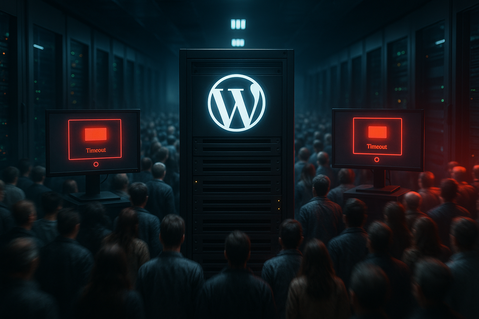 Serveur WordPress sous forte charge avec des problèmes de timeout