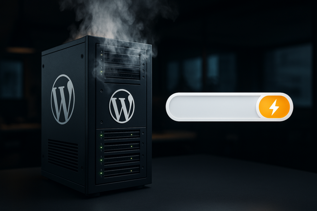 Recherche WordPress lente Causes et solutions Graphique