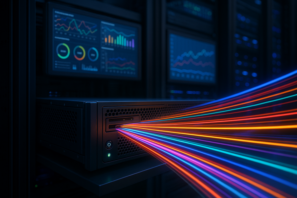 Serveur avec gestion de la bande passante dans l'hébergement web