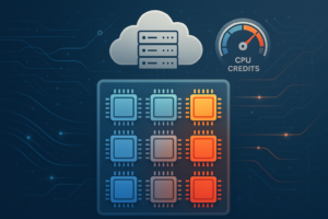 Instances en rafale avec visualisation des crédits CPU - Cloud Hosting Performance Burst