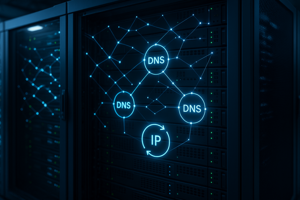 DNS Round Robin Répartition de la charge sur les serveurs dans le centre de données