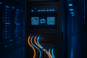 Processus technique de transfert de domaine dans un environnement serveur