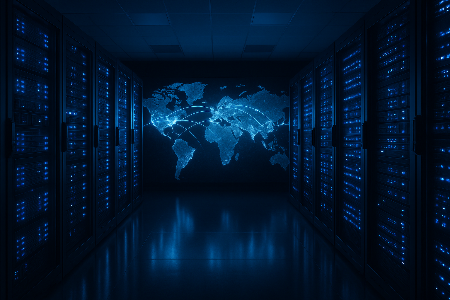 Hébergement global pour les domaines internationaux et les ccTLDs dans un centre de données moderne
