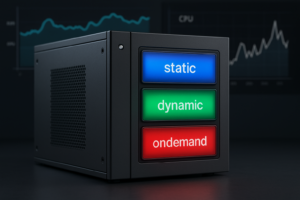 Comparaison des modes du gestionnaire de processus PHP-FPM static dynamic ondemand