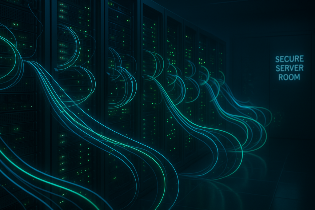 Serveurs de messagerie sécurisés avec technologie réseau et infrastructure DNS