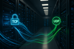 Comparaison TCP vs UDP dans un environnement de serveur d'hébergement