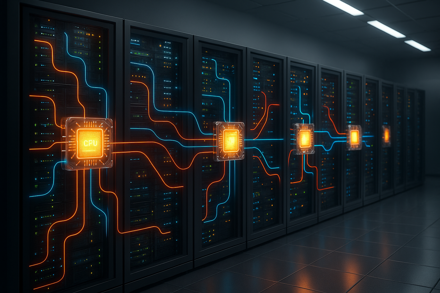 Server CPU Affinity Optimisation dans un environnement d'hébergement