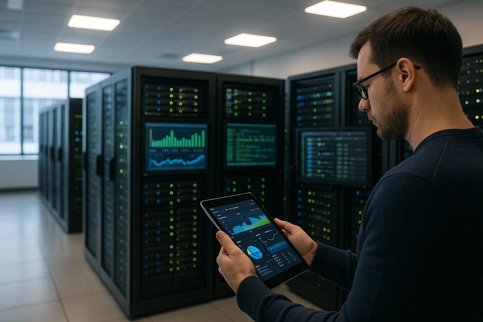 Optimisation de la base de données dans une salle de serveurs moderne