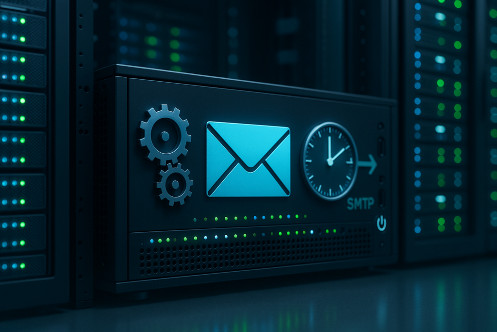 File d'attente du serveur de messagerie avec stratégie de reprise et paramètres de durée de vie