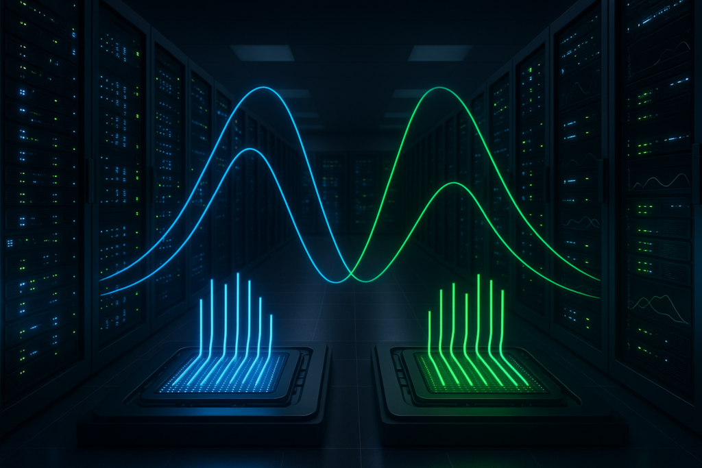 Serveur CPU avec visualisation de la commutation de contexte
