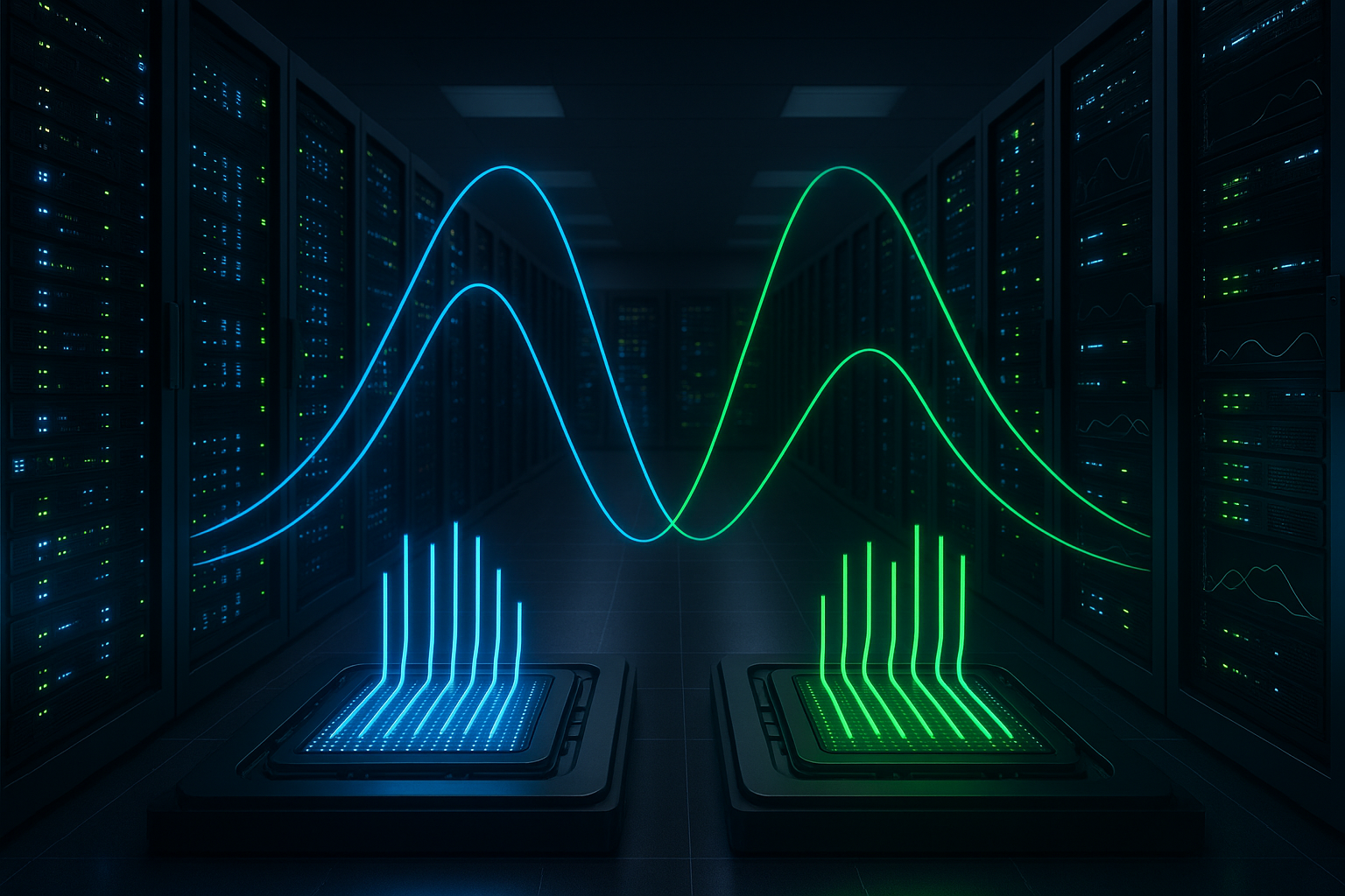 Serveur CPU avec visualisation de la commutation de contexte