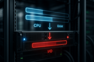 Contention des ressources du serveur dans l'hébergement avec conflits CPU et I/O