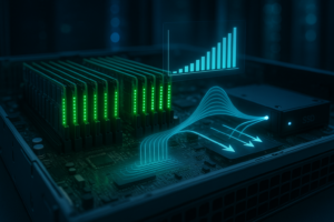 Serveur avec visualisation de l'utilisation du swap pour la performance de l'hébergement