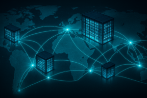 Réseau mondial DNS anycast avec centres de données connectés