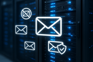 Serveur de messagerie avec boucles de rétroaction et gestion de la réputation des spams Illustration