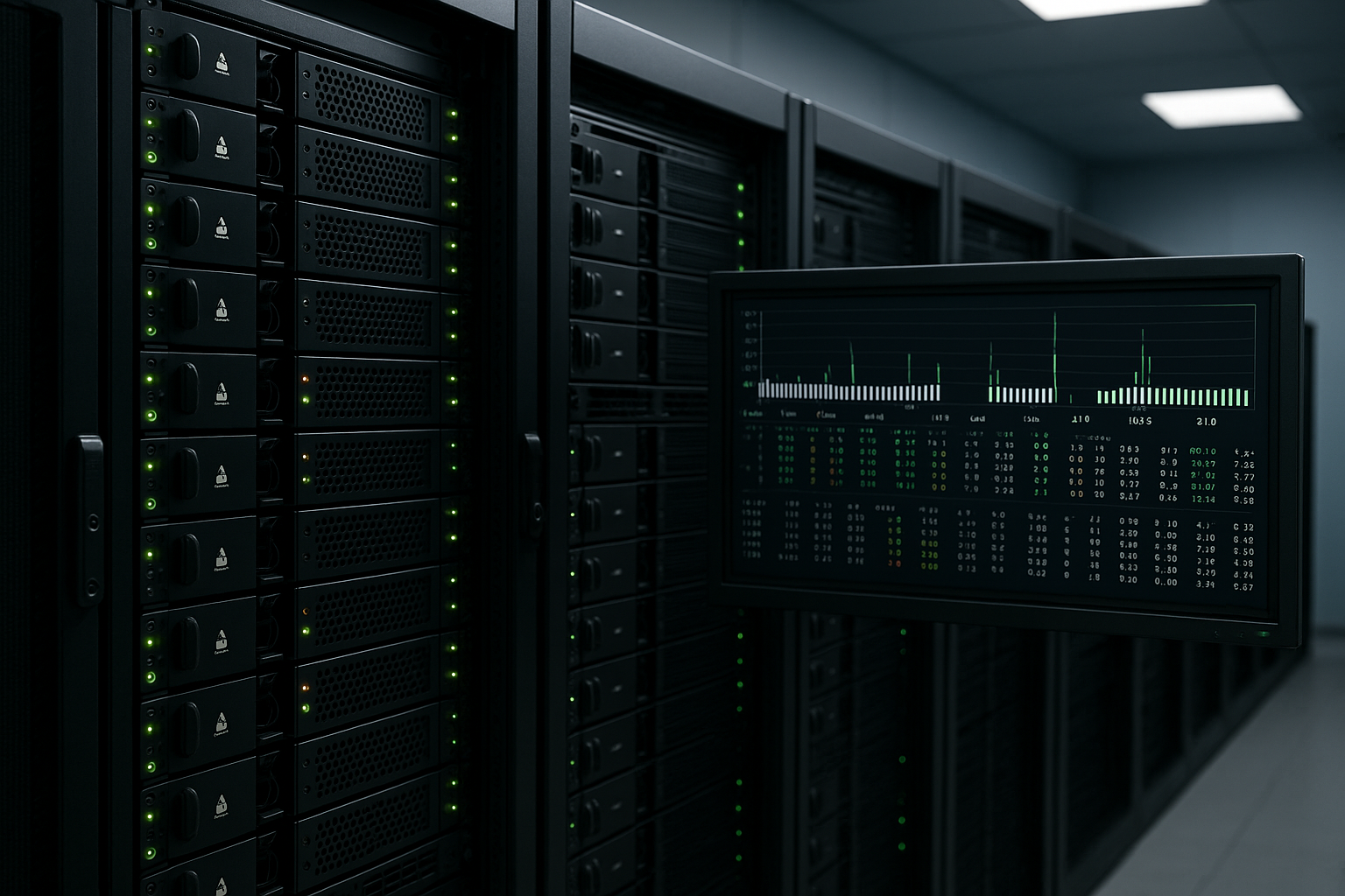 Serveur Linux avec iostat et vmstat Analyse I/O Wait sur moniteur