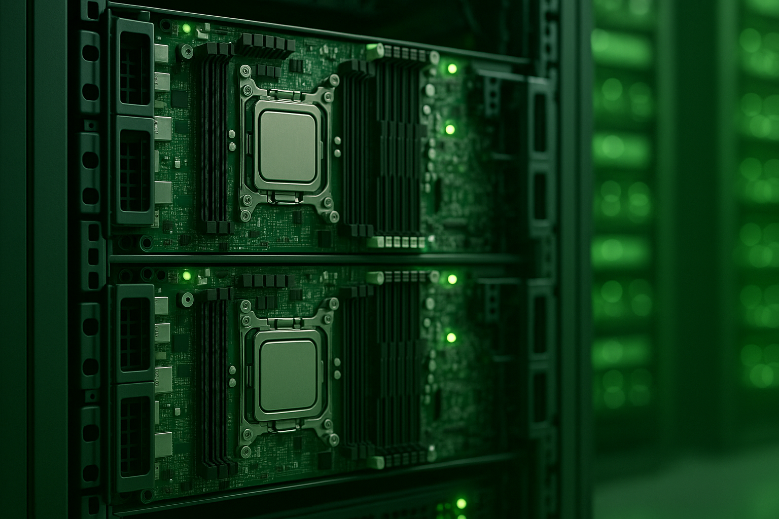 Serveur Linux à faible consommation d'énergie avec noyau Tickless dans le centre de données