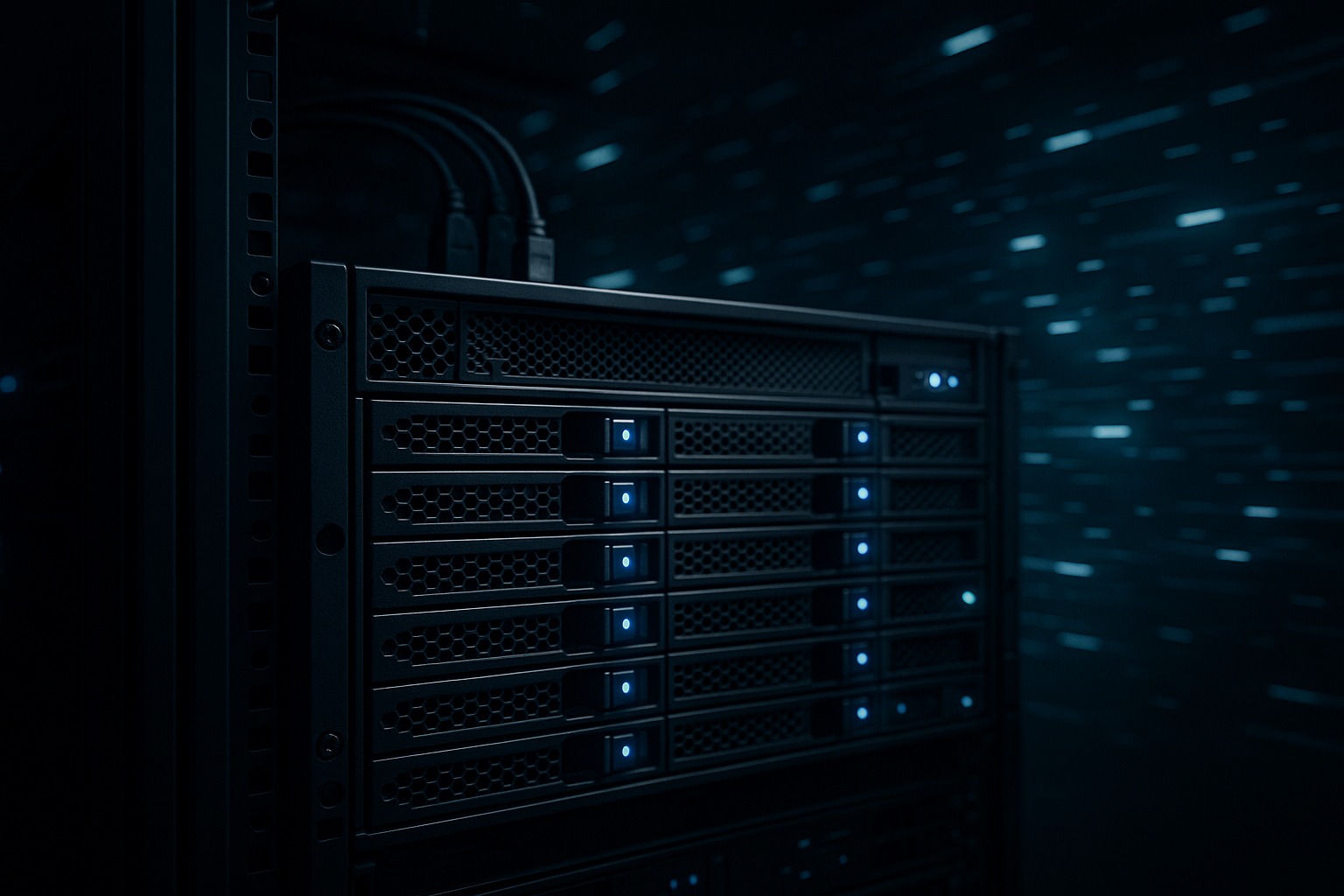 Serveurs d'hébergement Linux dans un centre de données axés sur la sécurité