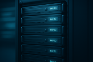 Rack de serveurs CloudLinux avec différentes versions d'Alt-PHP et une architecture de sécurité