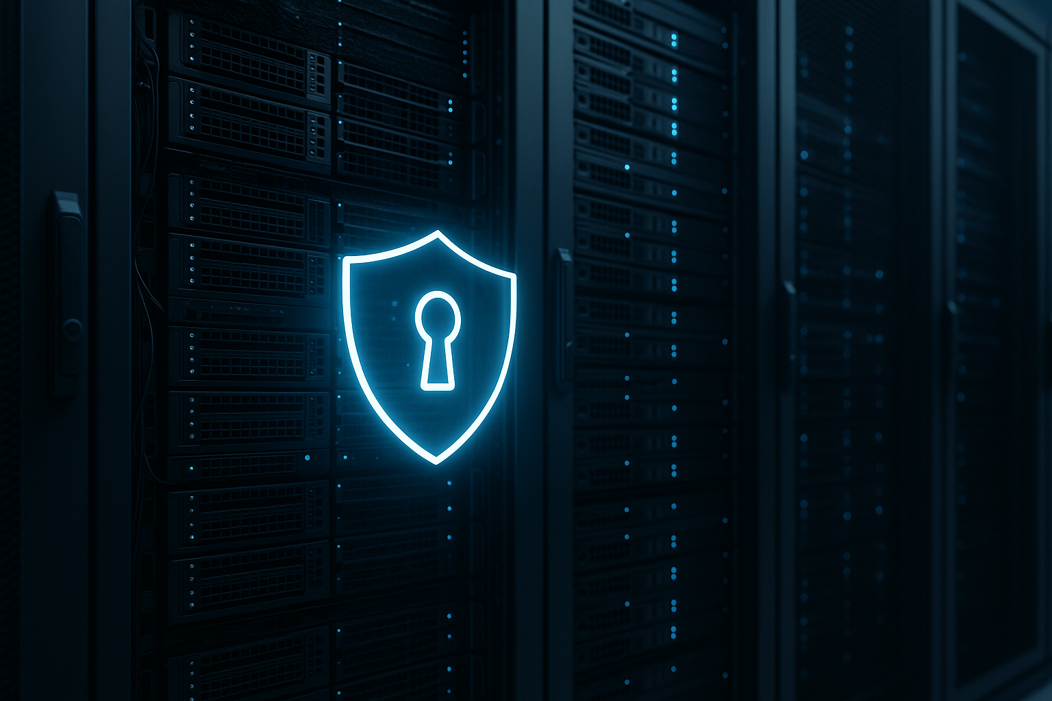 Rack de serveurs d'hébergement web sécurisé avec protection contre les liens symboliques, dans un environnement CloudLinux moderne