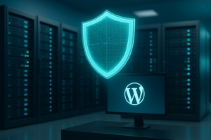 Centre de données doté d'une protection active par pare-feu d'applications web pour les sites WordPress