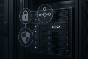Serveur Linux sécurisé dans un centre de données, avec une attribution ciblée des droits via les « capabilities »