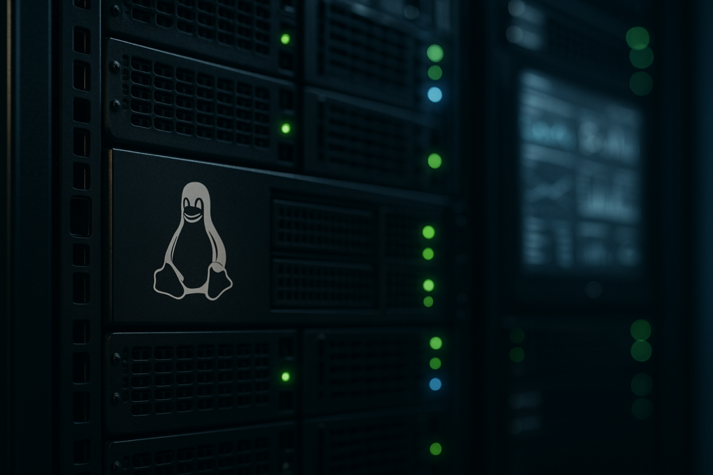 Serveurs d'hébergement Linux dotés d'une mémoire vive optimisée et d'un paramètre « swappiness » adapté dans le centre de données