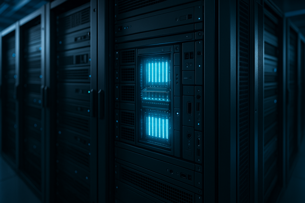 Serveur dans le centre de données avec un pool de tampons MariaDB optimisé