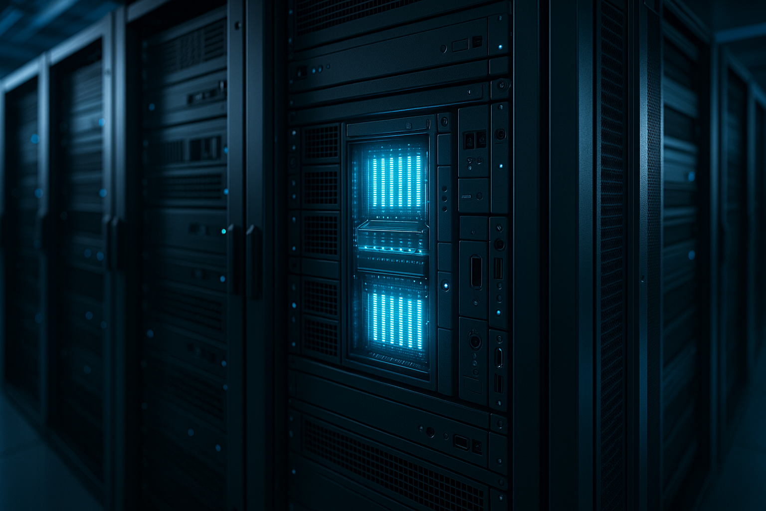 Serveur dans le centre de données avec un pool de tampons MariaDB optimisé