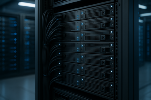 Serveur d'hébergement web photoréaliste dans un centre de données pour l'optimisation Sysctl